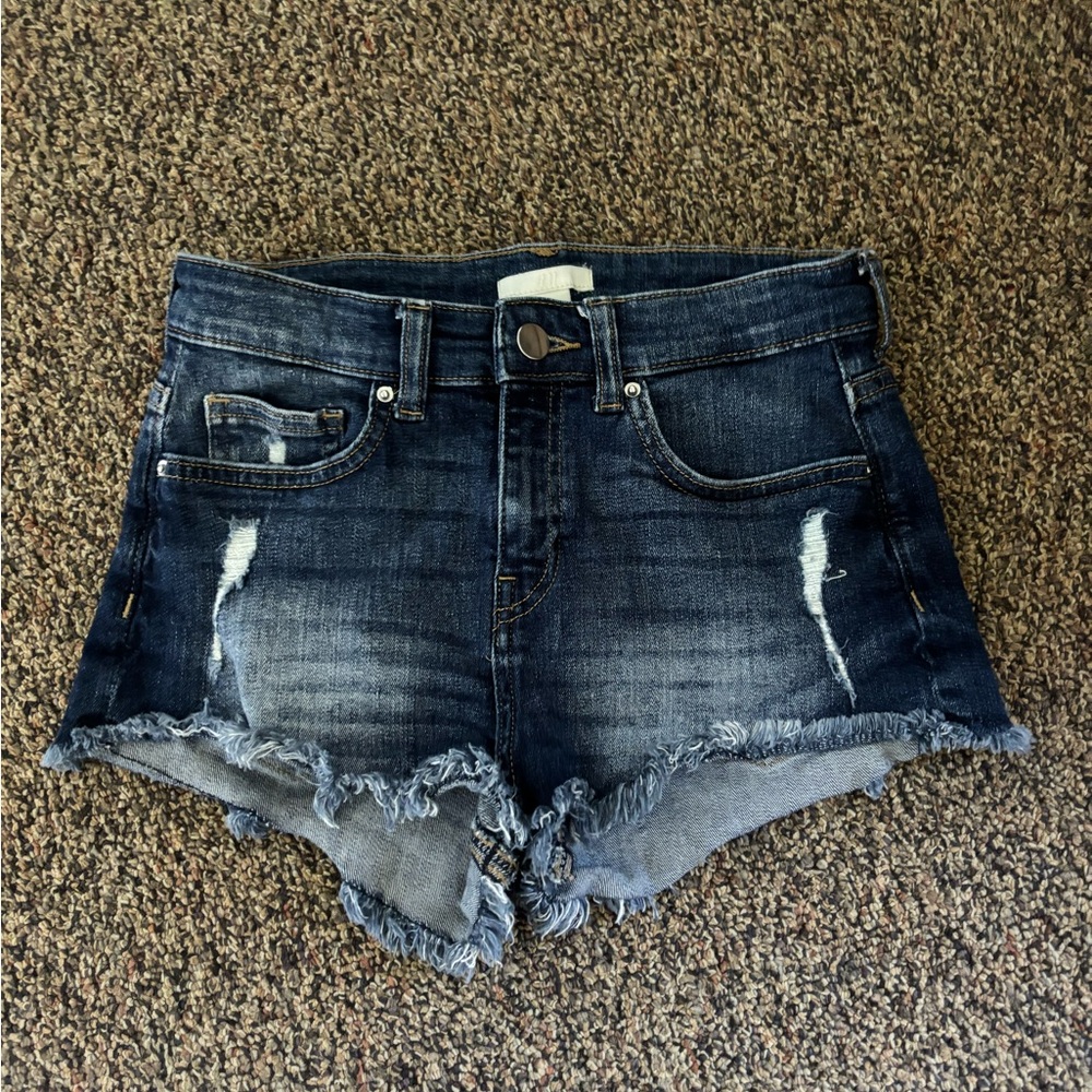 Denim Distressed Women's Shorts